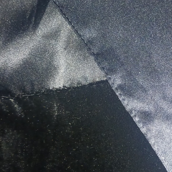 TALBOTS Black Silk Velvet Long Scarf/Wrap - Picture 13 of 13